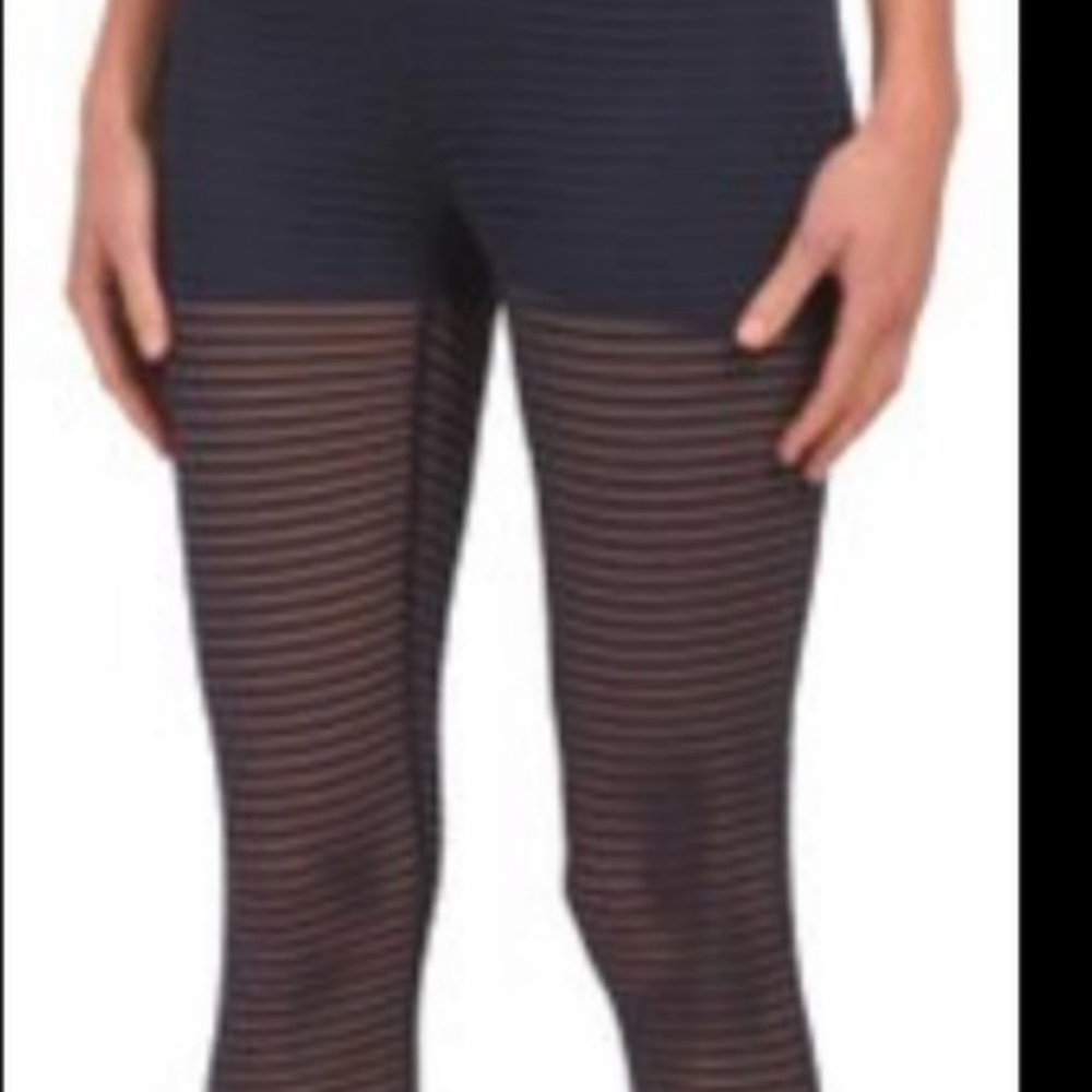 90 Degree by Reflex cropped mesh leggings